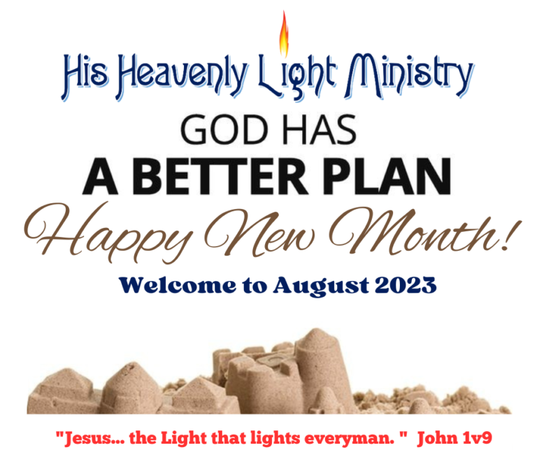 MONTHLY NEWSLETTER With Rev Dr. C. A. Onitiri  (August 2023 Edition)