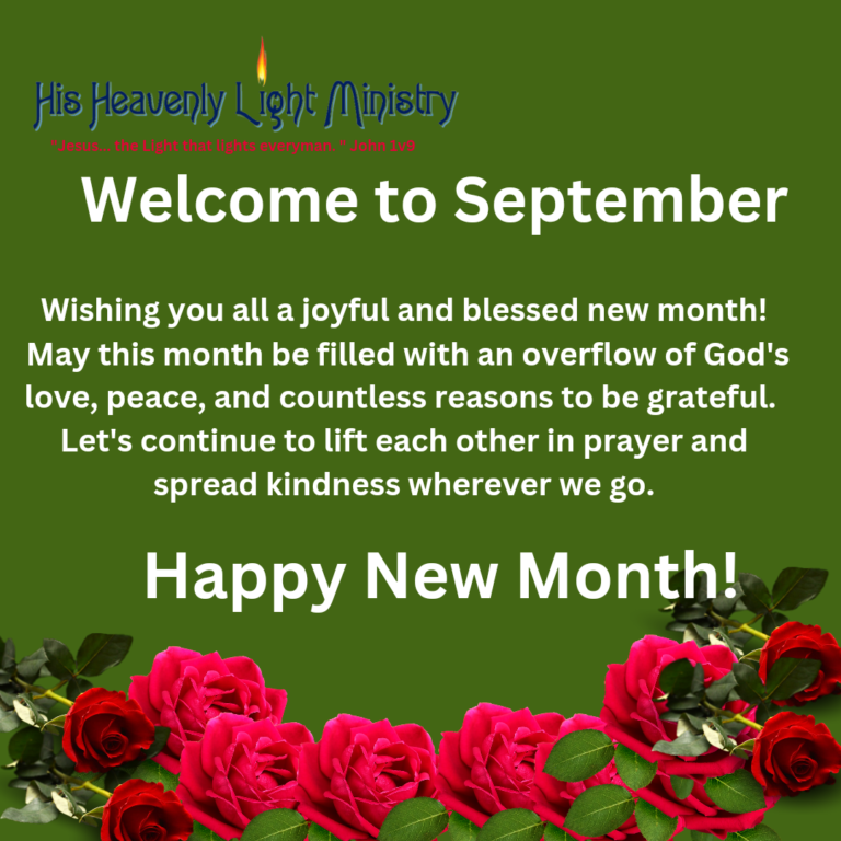 MONTHLY NEWSLETTER WITH Rev Dr. C. A. Onitiri  (September 2023)